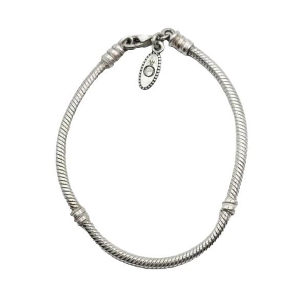 Pandora Jewelry Pandora Silver Retired Lobster Clasp Snake Chain